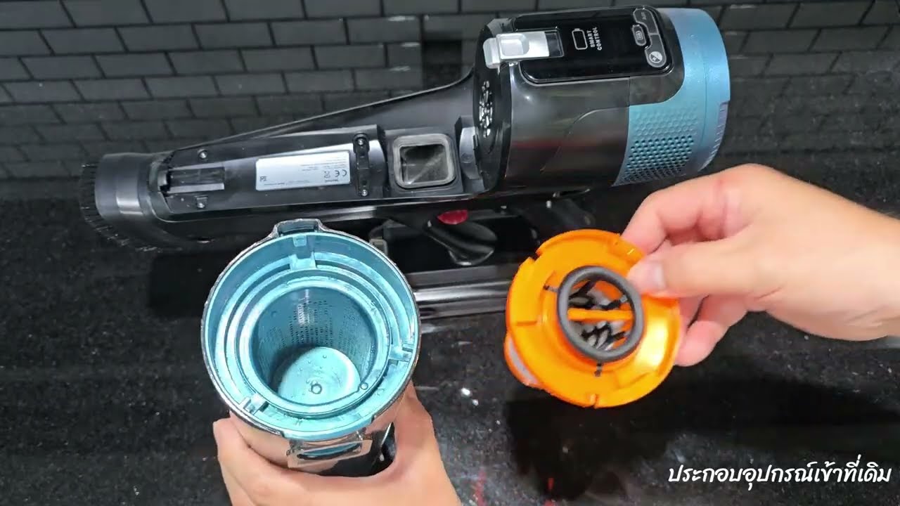 TY9BC1WO Tefal X-FORCE FLEX 14.80 Handstick Cordless Vacuum Cleaner / ทำความสะอาดกล่องเก็บฝุ่น