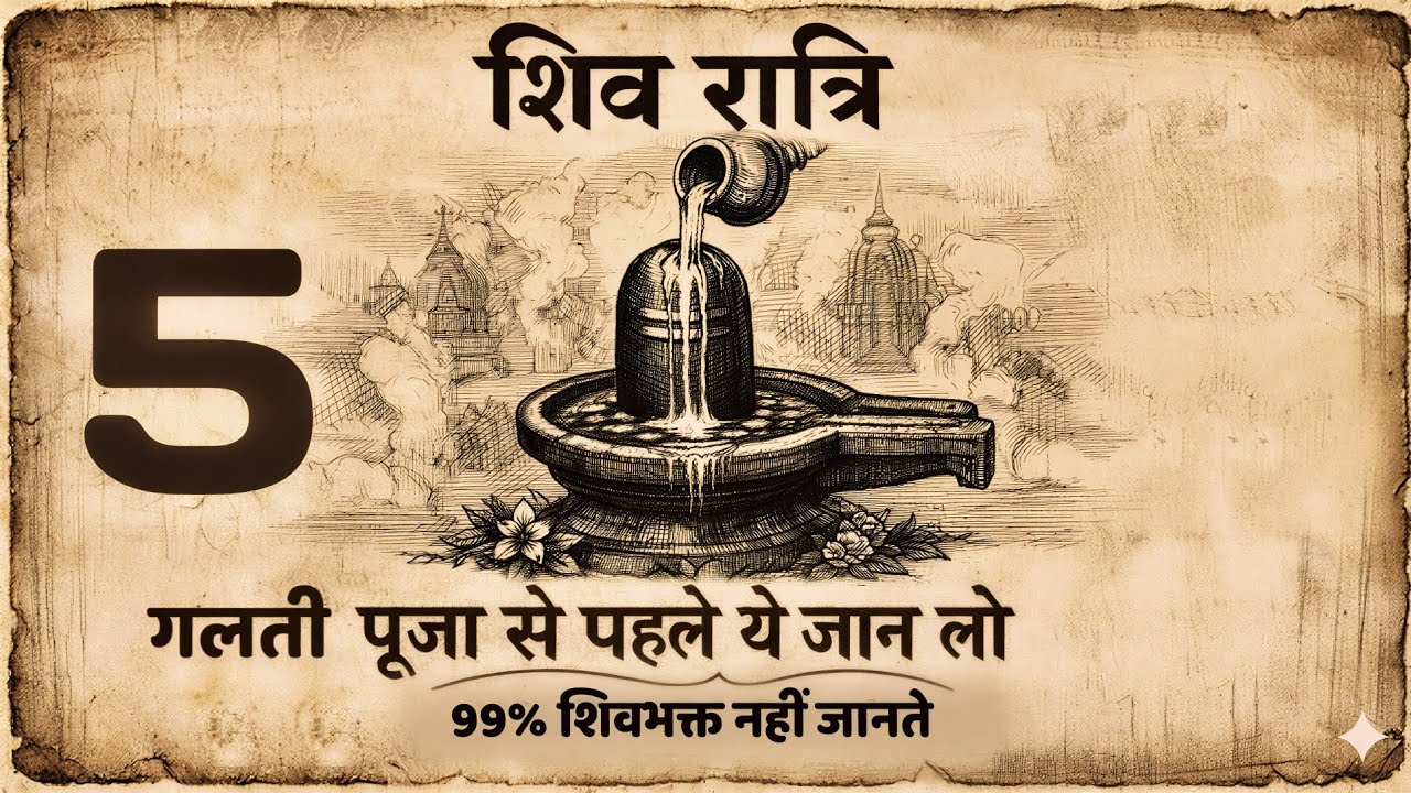 ⚠️ शिवरात्रि पर ये 5 गलती भूलकर भी मत करना | संपूर्ण पूजा विधि 🔱