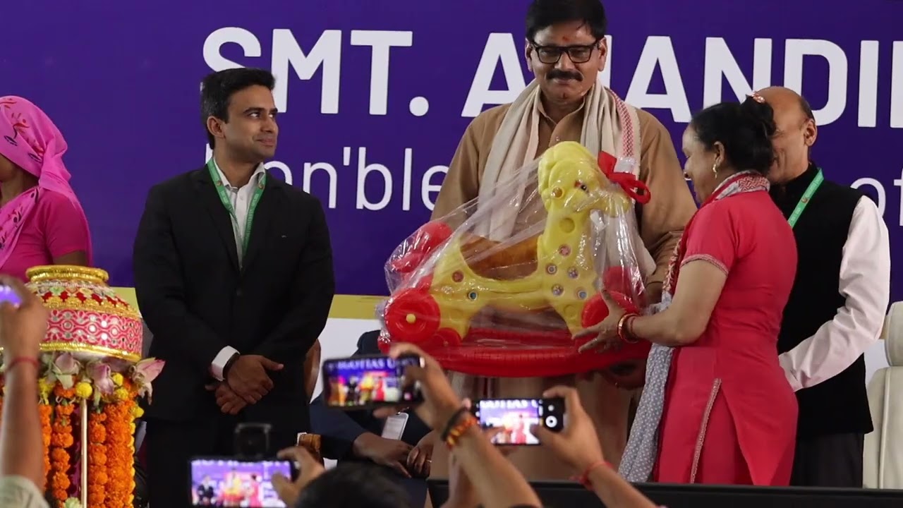 Hon'ble Governor of UP Smt. Anandiben Patel as Chief Guest at Galgotias University in ICETC-2023