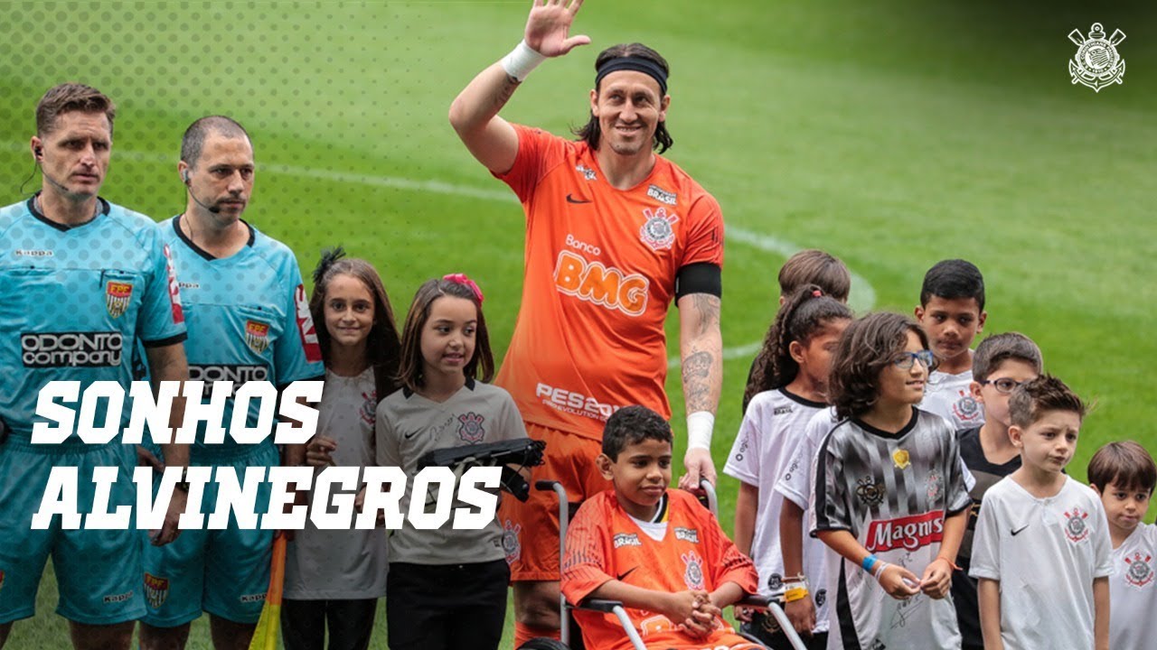 GABRIEL REALIZA SONHO DE CONHECER O ÍDOLO CÁSSIO
