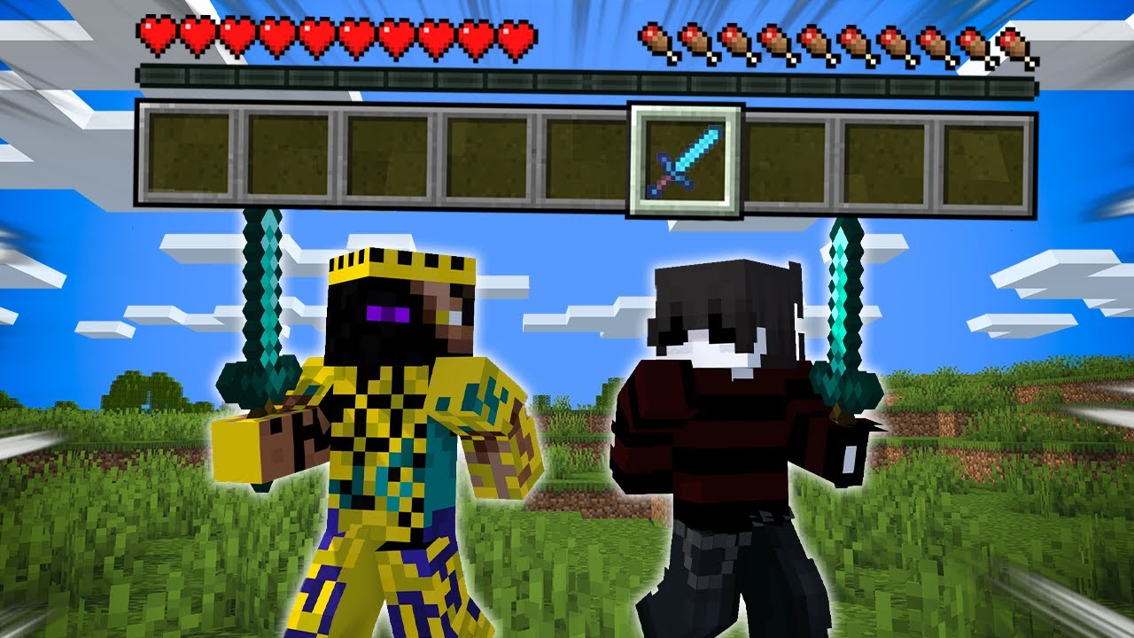 Minecraft hardcore, but we SHARE EVERYTHING!