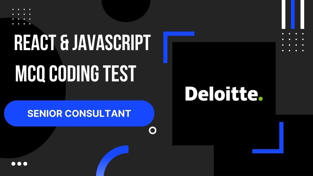 Deliotee React & JavaScript MCQ Test & Coding Challenge 1st Round | Deliotee Interview Experience