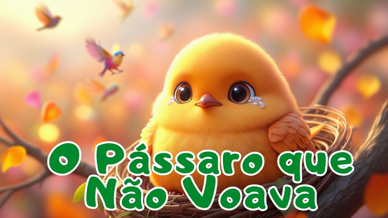 O PÁSSARO QUE NÃO VOAVA 🕊️✨ | História Infantil | #historiainfantil #historinhaparadormir  #coragem
