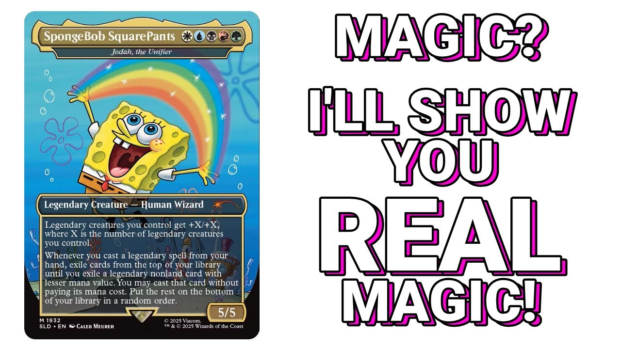 FULLY Universes Beyond Spongebob Deck!