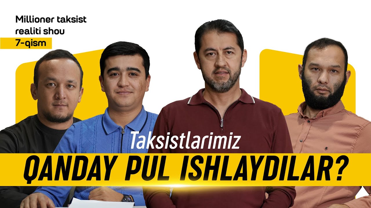 Maqsad qo'yish. Millioner taksist realiti shou 7-qism.