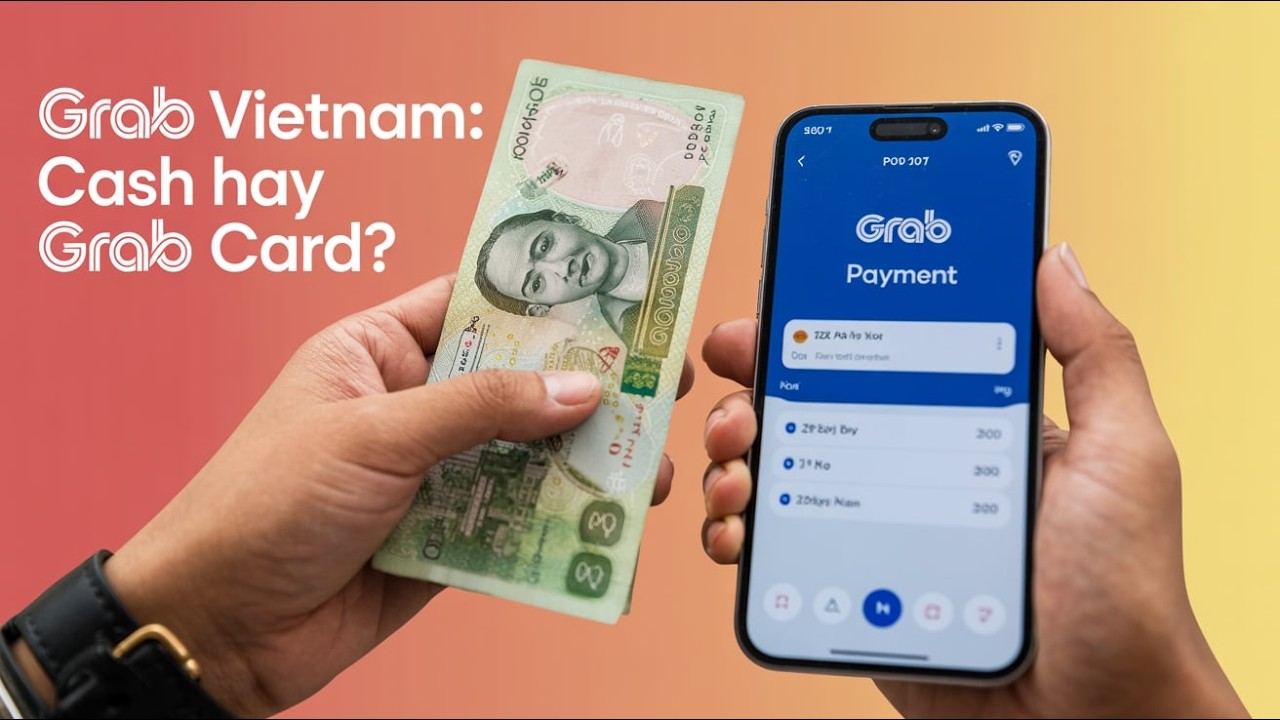 Paying for Grab in Vietnam? Cash, Card, or E-wallet EXPLAINED! #VietnamTravel