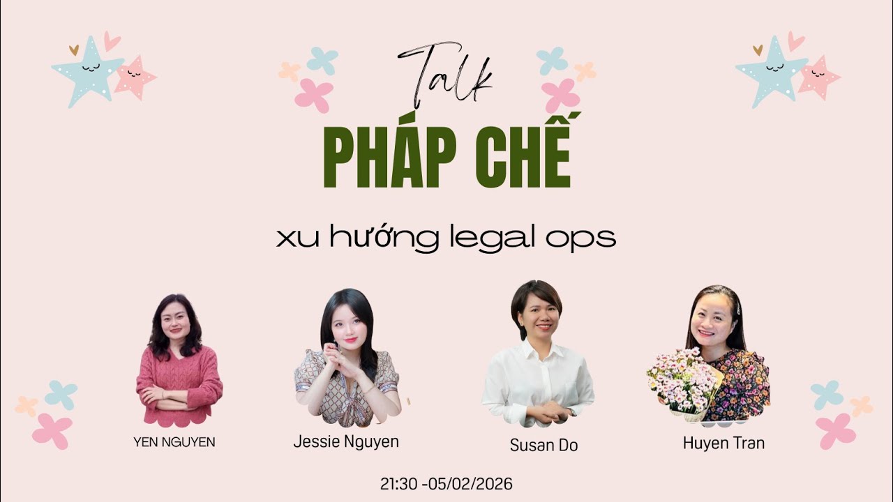 Pháp chế và xu hướng legal ops