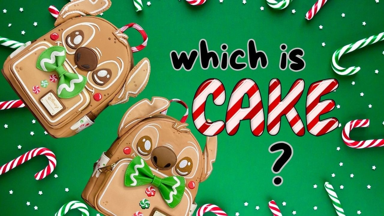 Is it Cake? How to Create a Loungefly Stitch Bag in Cake 🎄