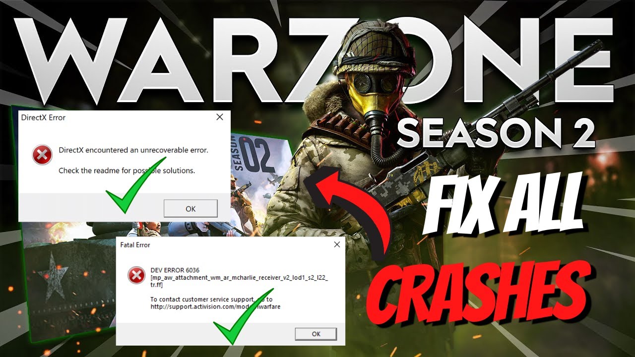 COD Warzone Pacific Season 2 : Fix All Dev Error And Directx Error | Fix Crashing & Freezing 👈