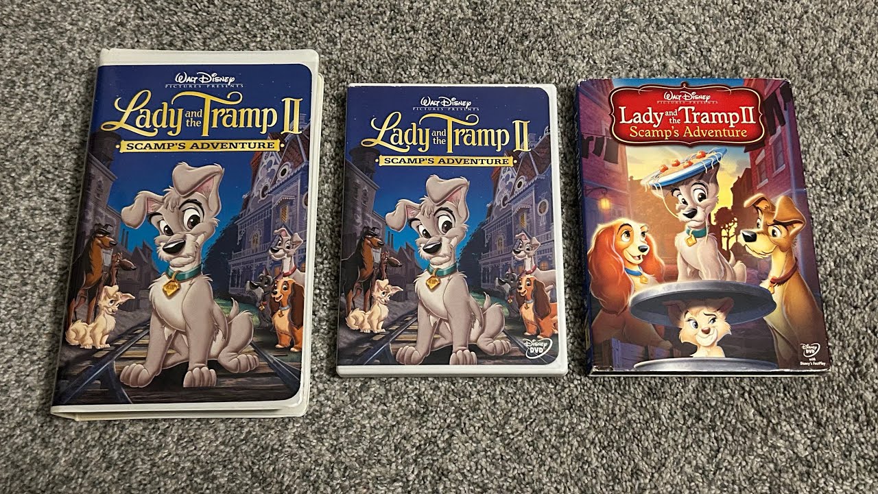 3 Different Versions of Lady and the Tramp 2: Scamp’s Adventure (2001): 25th Anniversary Edition 