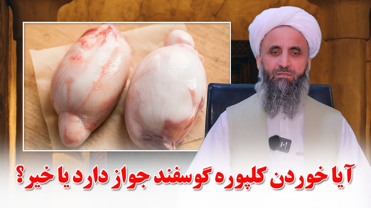 حکم خوردن کلپوره گوسفند جواز دارد یا خیر؟