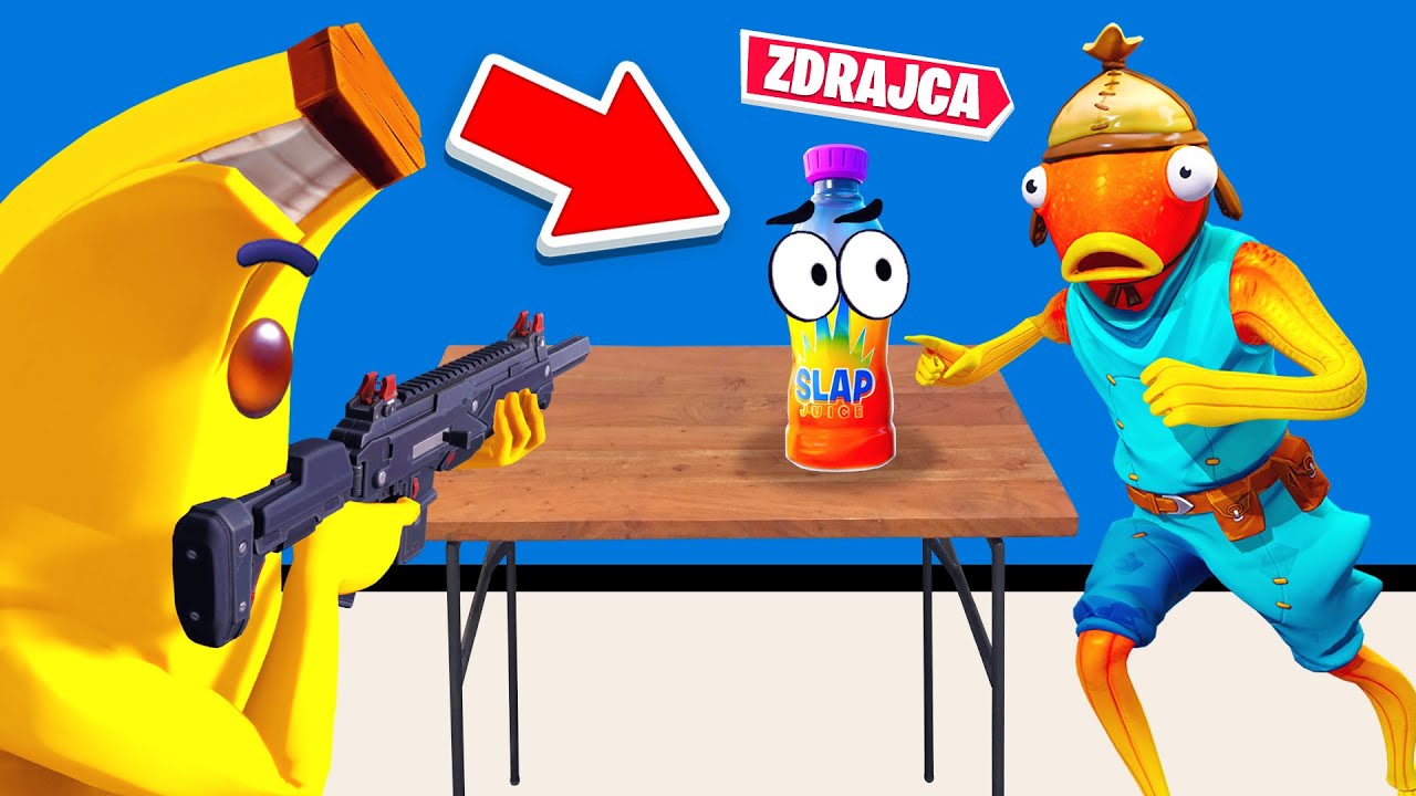 ZDRADŹ KOLEGE ABY WYGRAĆ GRĘ ALE W CHOWANY PRZEBIERANY w Fortnite