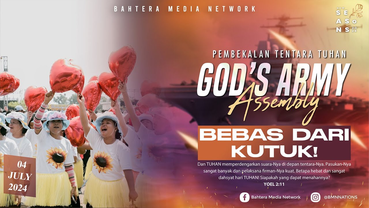 BEBAS DARI KUTUK! - GOD'S ARMY ASSEMBLY | 4 JULY 2024