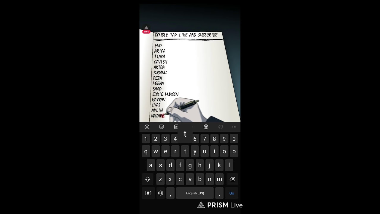 Writing names quick and fast ✍📝🤫