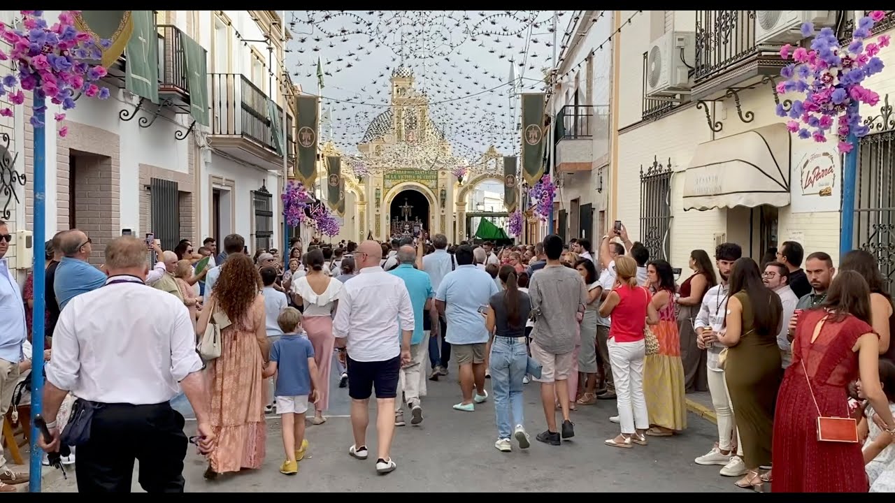 Celebración de la Cruz de la Victoria en Paterna del Campo (Huelva)
