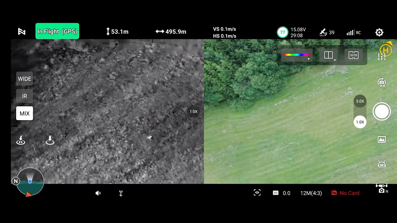 Dron s termovizí Vit Čehovský 2 
