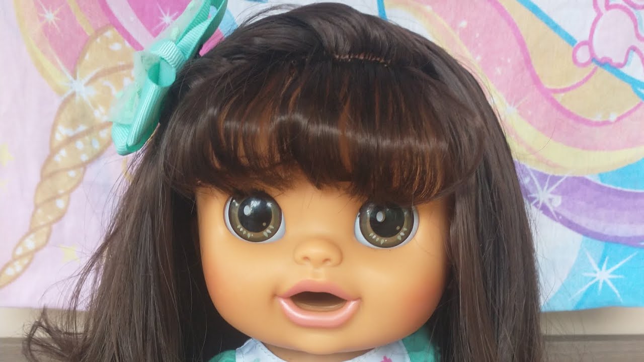 Resultado final do implante da Baby Alive Comer e Brincar. ❤️❤️❤️❤️