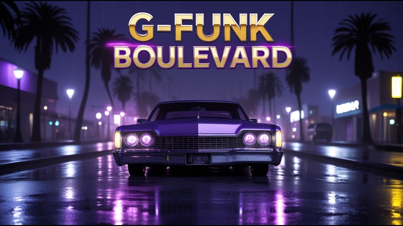 Late Night West Coast G-Funk 🌙 Smooth Cruisin&rsquo; Radio Vibes