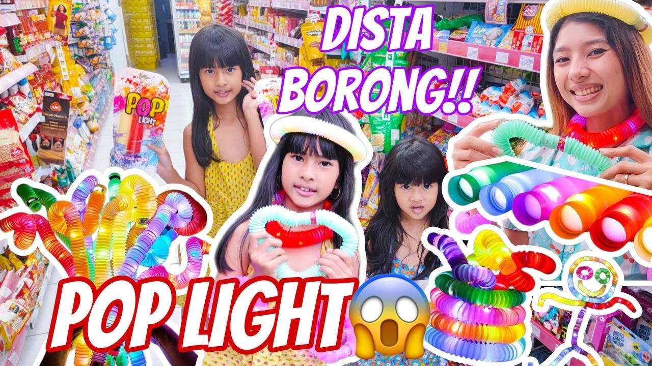 DISTA BORONG POP LIGHT VIRAL😱 SERU BGT!! #viralvideos