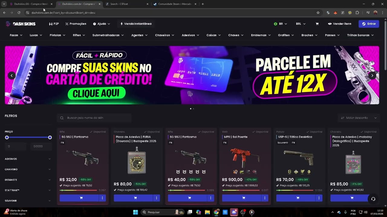 Como comprei o passe do Arsenal do CS2 com 34% de desconto e obtive PONTOS STEAM DE GRAÇA!