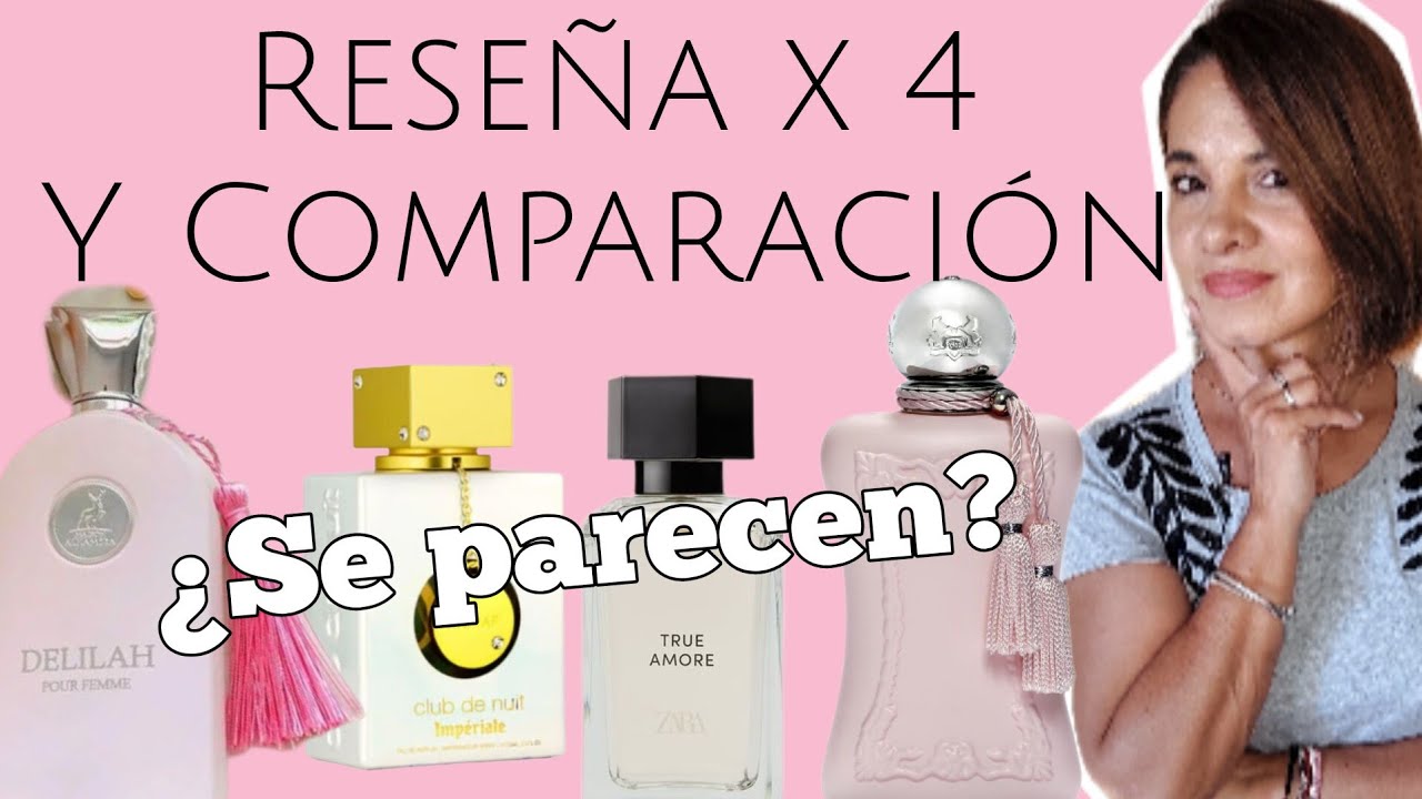 🌹RESEÑA x 4 : DELINA➕️ Inspiraciones: Delilah/Club de nuit imperiale/Zara #delina #delinadupe