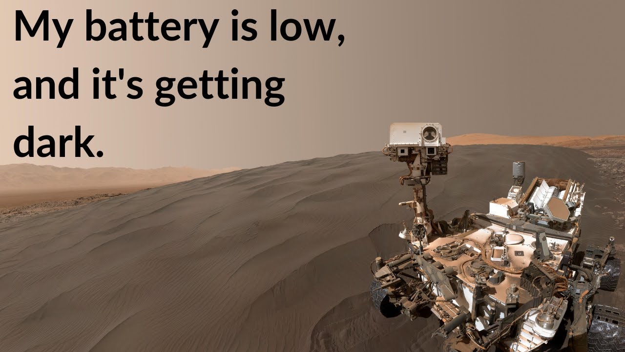 Последнее сообщение Opportunity: почему он замолчал на Марсе?