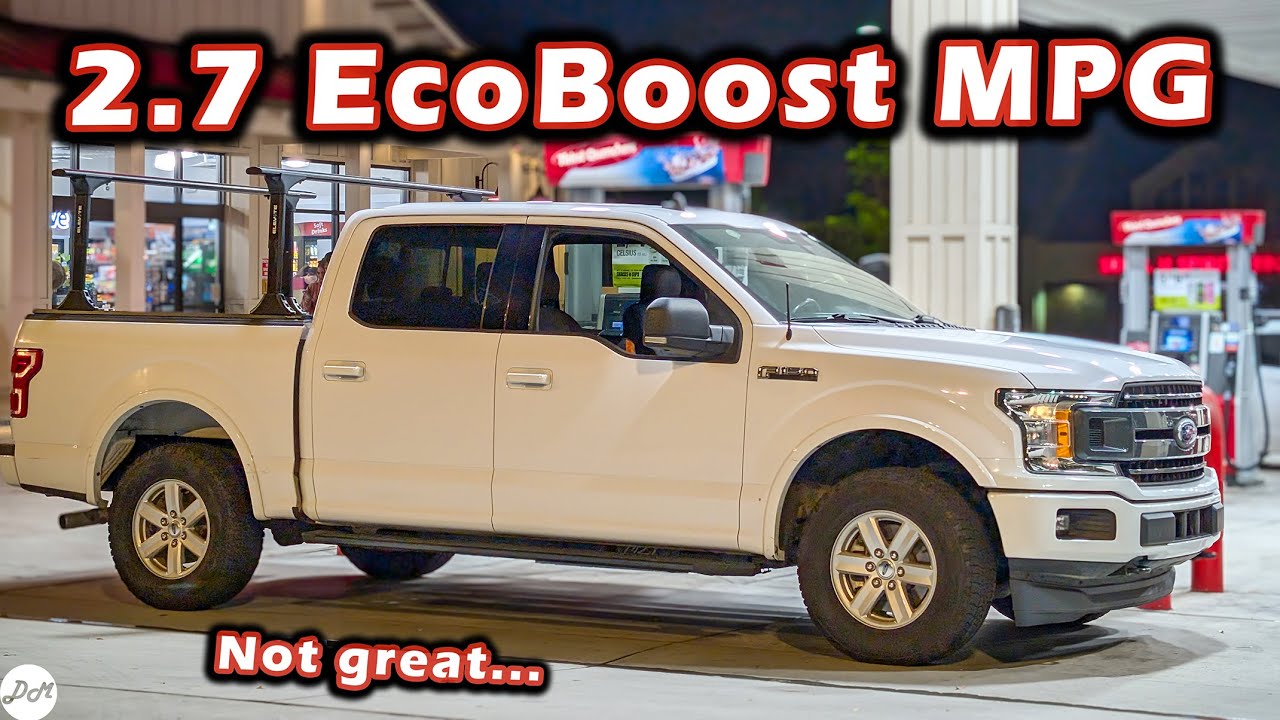 Ford F-150 2.7 EcoBoost – MPG Test | Real-world Highway Fuel Economy & Range Test
