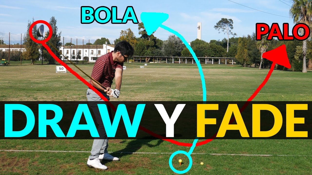 🔥 Como hacer los efectos de DRAW ↖️ y FADE ↗️ en golf de manera SENCILLA