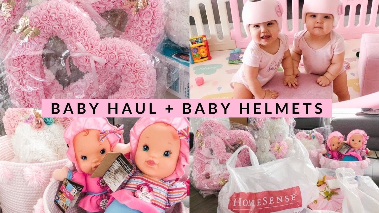 TWIN BABY HAUL AND BABY HELMETS!🎂💕