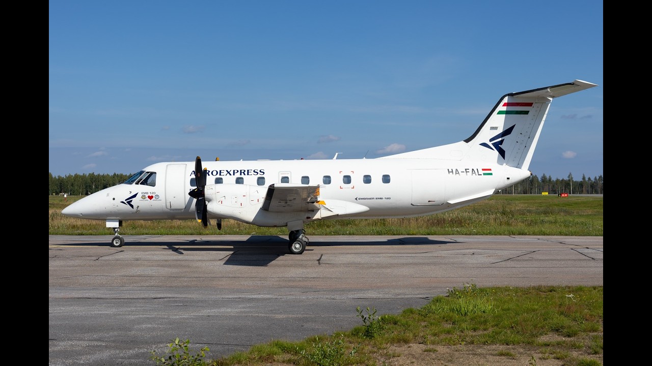 Embraer EMB-120 Brasilia czyli. Nocny dźwięk samolotu na wysokości 28.000 stóp 18.02.2026