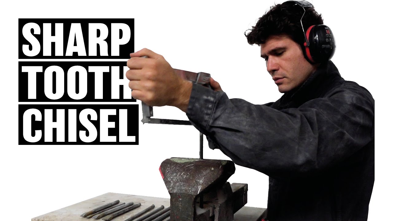 How to Sharpen the Tooth Chisel | Stone Carving Tutorial