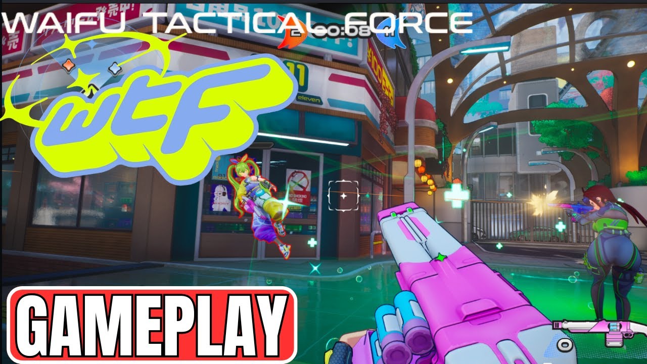WTF: Waifu Tactical Force Gameplay