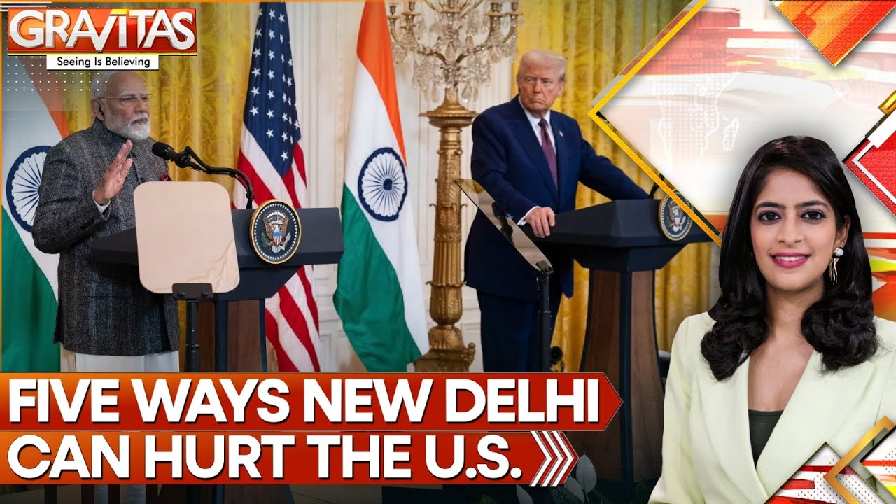 India's Counterattack: Five Ways New Delhi Can Hurt the U.S. | GRAVITAS