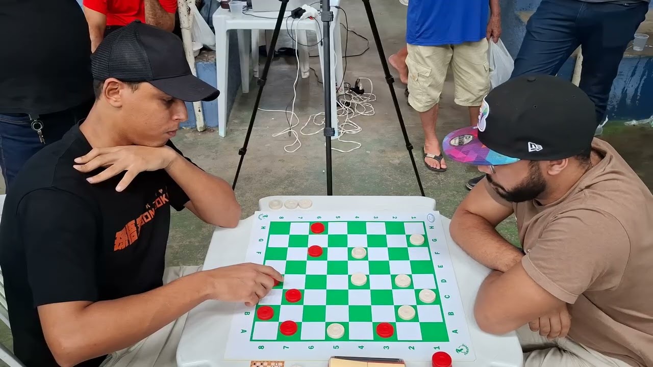 RUBEM X VINICIUS DAMIR / PRIMEIRA PARTIDA / 6° RODADA / OPEN DE DAMAS 2026 VERILDO REIS 