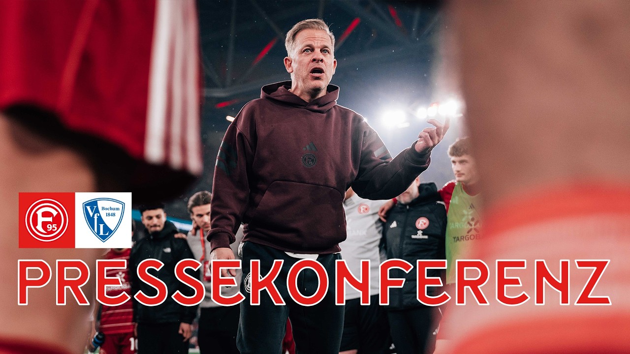 PRESSEKONFERENZ | Fortuna Düsseldorf gegen VfL Bochum | 2025/26 | Anfang nach #F95VFL