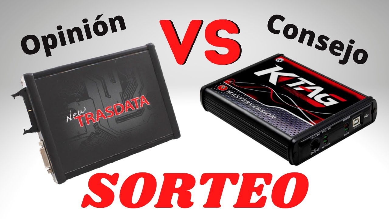 ✅  Trasdata VS Ktag clon, opinión y consejo 🎁 REGALO una de las máquinas ➤ ElectrónicaCar®