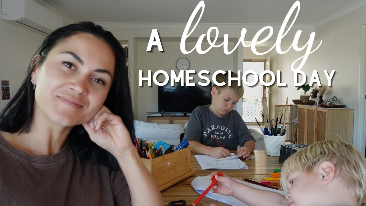 A *good* homeschool day in the life (Minimal, Real DITL)
