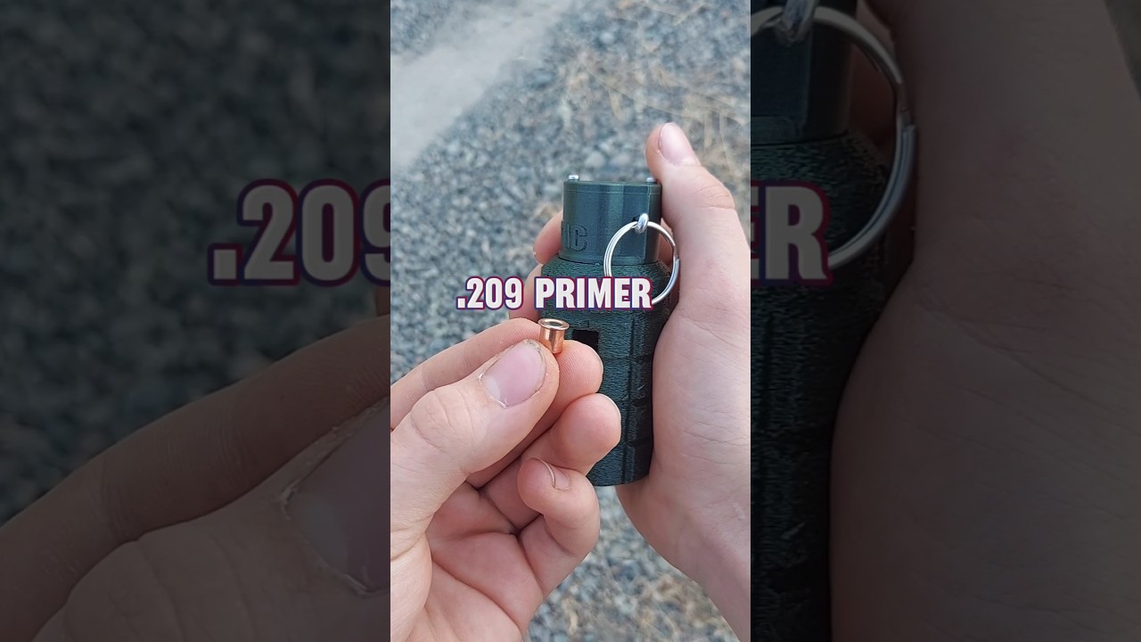 This Airsoft Grenade Conversion Makes It EVEN LOUDER (.209 Primer Conversion) #airsoft
