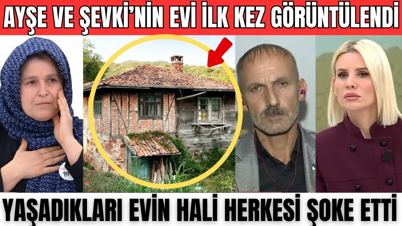Esra Erol'da AYŞE VE ŞEVKİ'NİN YAŞADIKLARI EV İLK KEZ GÖRÜNTÜLENDİ!  NAZIM HİKMET ŞOK OLDU!