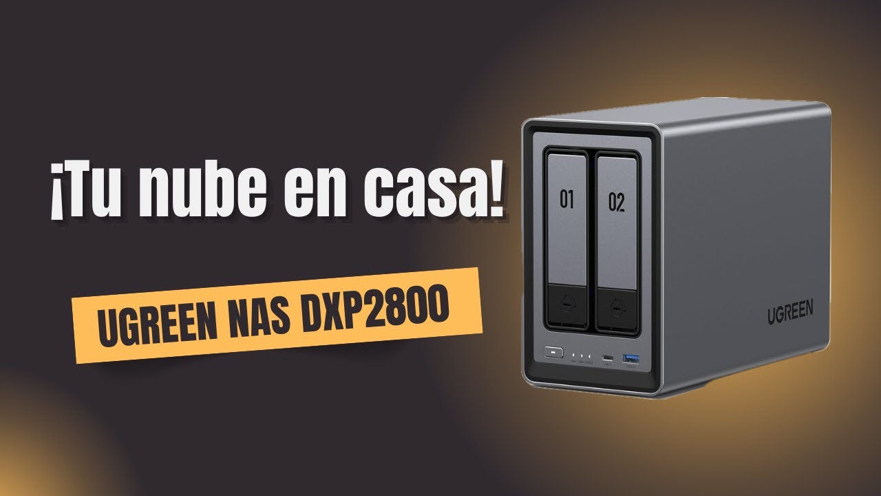 ¡Ugreen NAS DXP2800 Tu nube en casa!