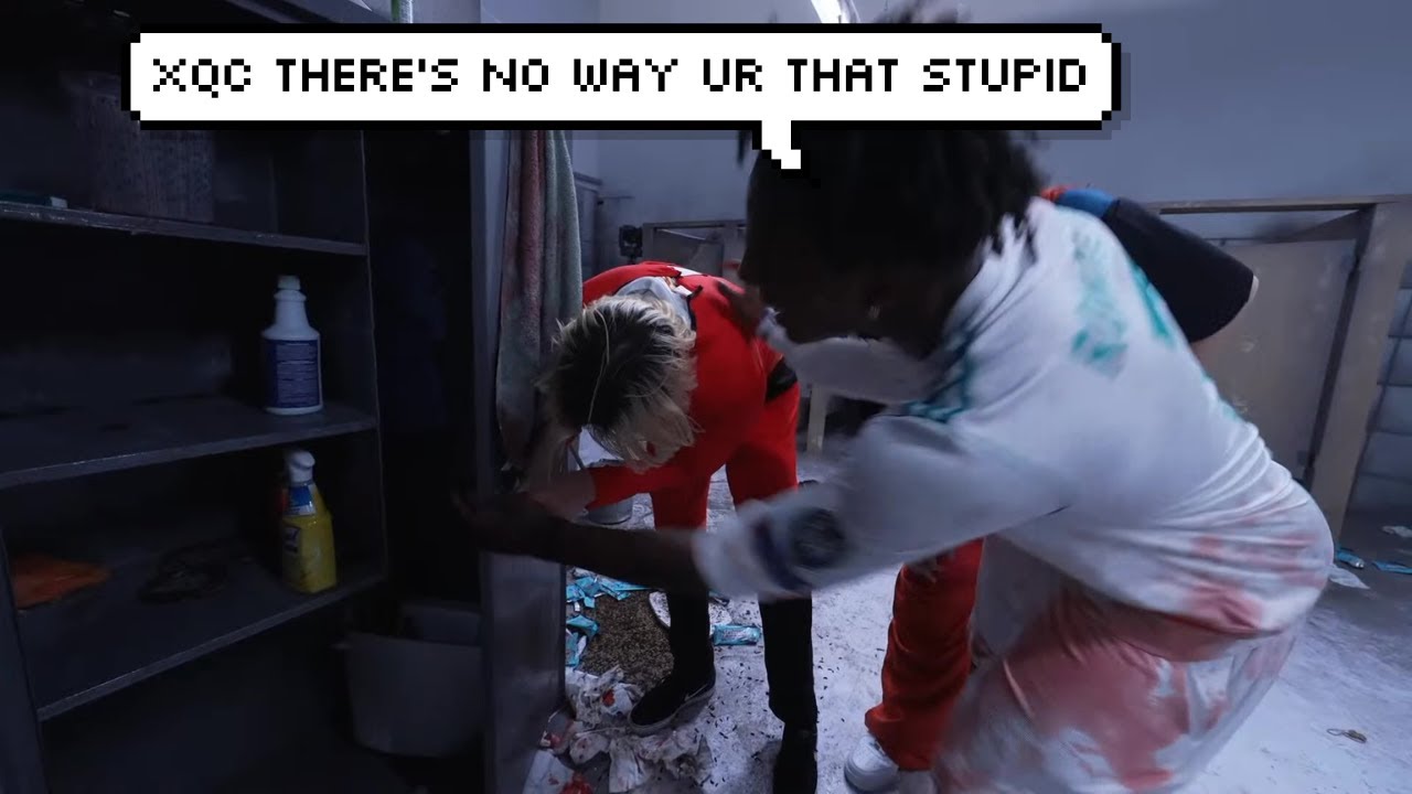 iShowSpeed Crashes Out after xQc tries to Open an Open Door