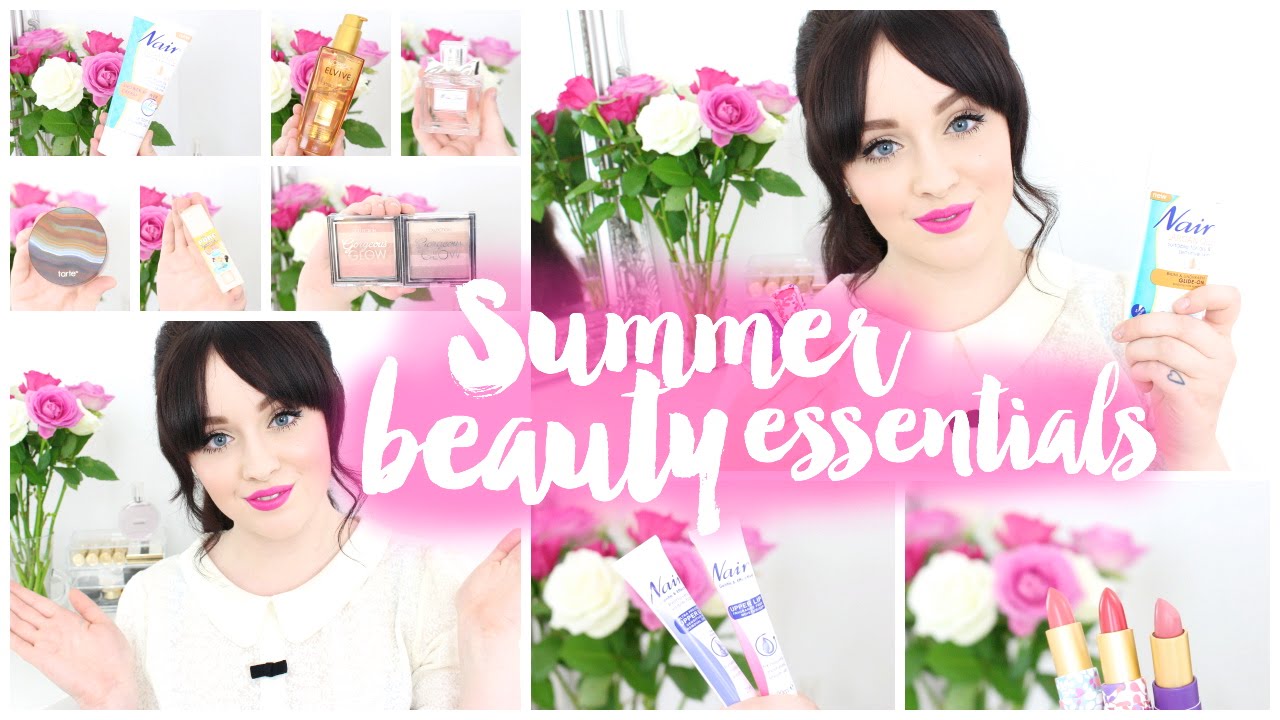 My Summer Beauty Essentials! | Becca Rose Ad