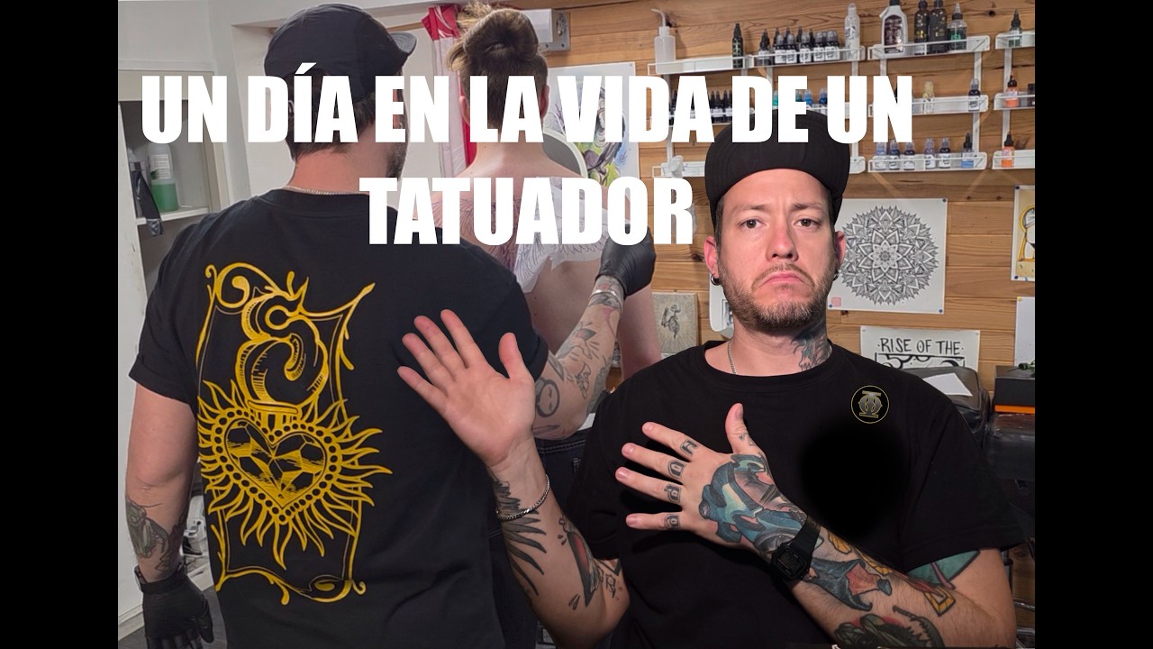 #2 día completo en la vida de un tatuador.