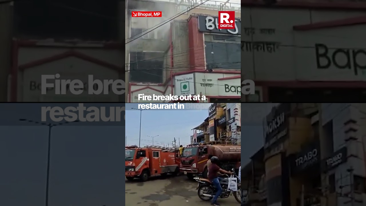 Fire Breaks Out at Restaurant in Bhopal