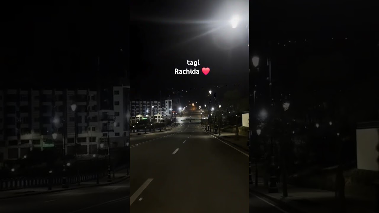 Al-Hoceima by night 🖤