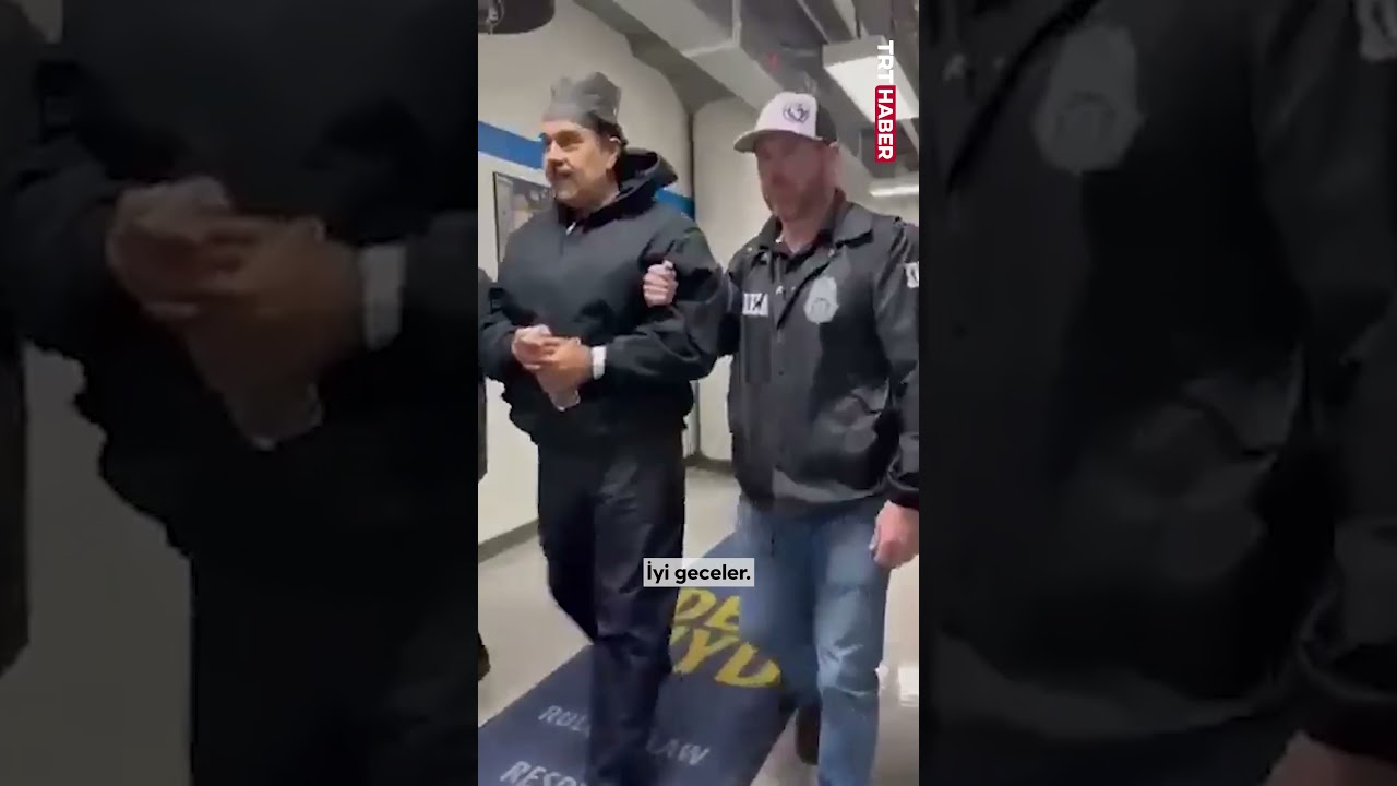 New York'taki Uyuşturucu ile Mücadele Dairesi'ne getirilen Maduro'nun ilk sözleri