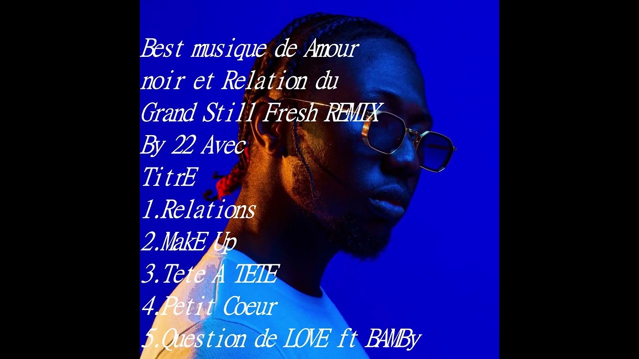 Les meilleurs chansons de Still fresh avec Amour noir et Relations Remix by 22