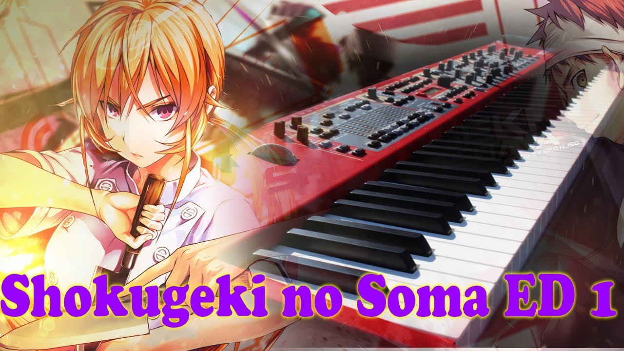 Shokugeki no Soma ED 1 Spice Piano Cover (Improvisation) Navarone Boo
