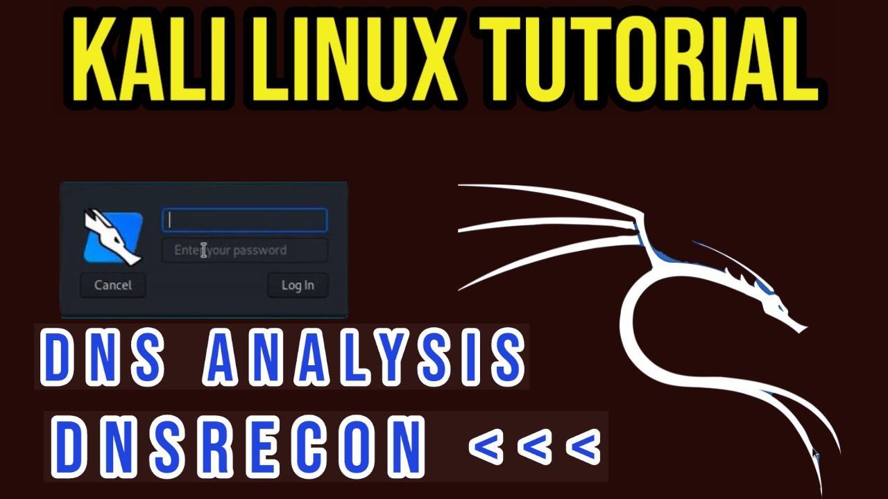 Kali Linux Tutorial (Series) Episode 2: Information Gathering - DNS Analysis - DNSRECON