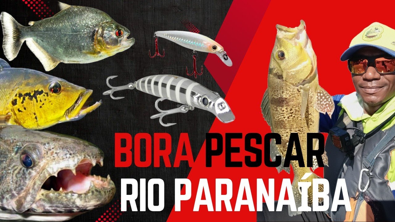 PESCARIA DE CAIAQUE: O Rio Paranaíba não decepcionou! (Muitos Peixes Tucunaré, Traíra e Piranha)